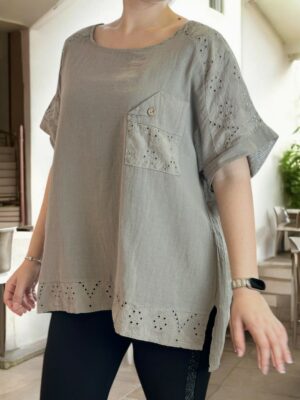 Chic μπλούζα με pocket detail