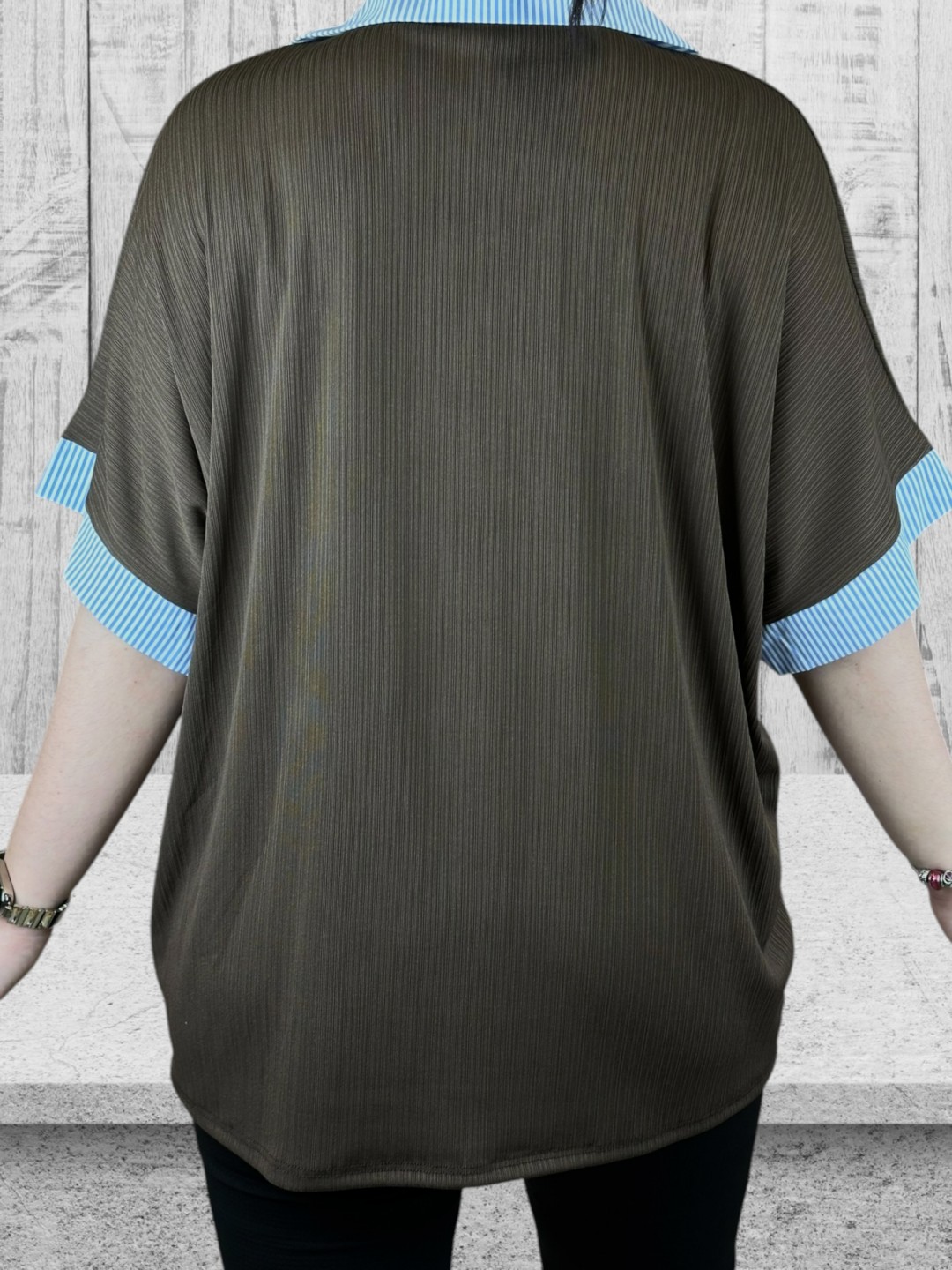 Άνετο μπλουζοπουκάμισο καθημερινό