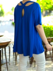 Cross back μπλούζα