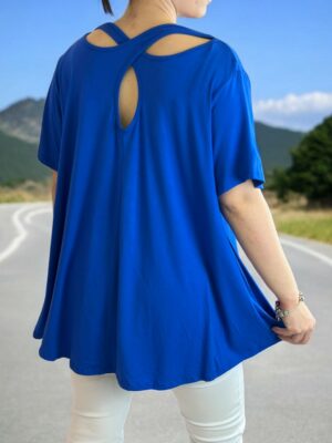 Cross back μπλούζα