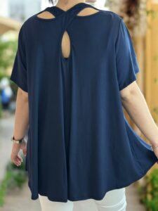 Cross back μπλούζα