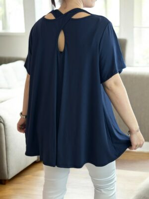 Cross back μπλούζα