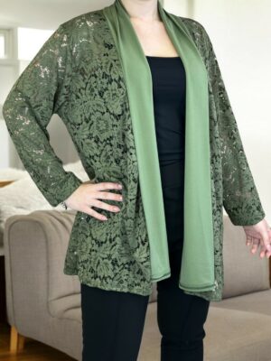 Γυναικεία ζακέτα με δαντέλα