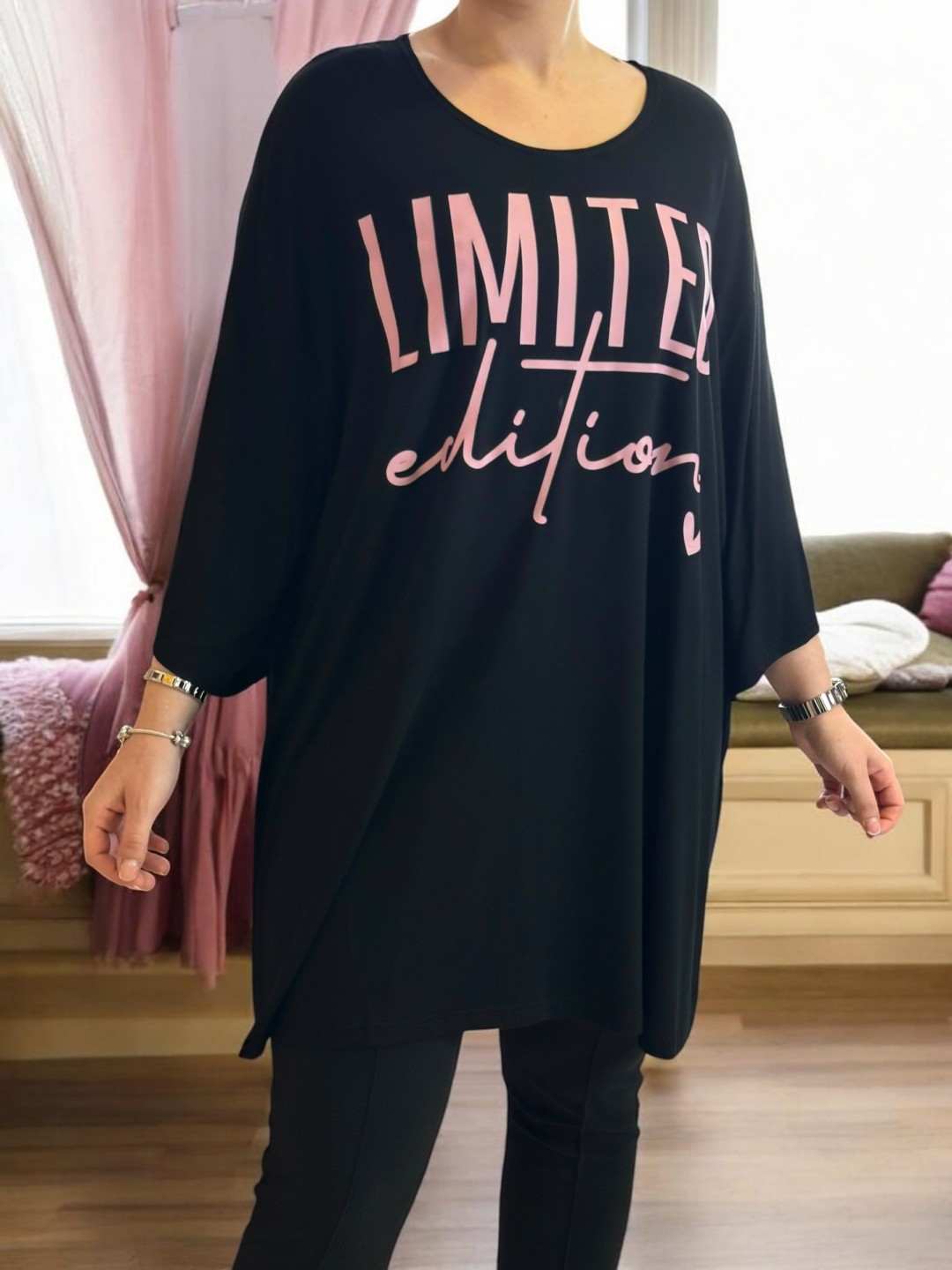 Μαύρο μπλουζοφόρεμα Limited Edition