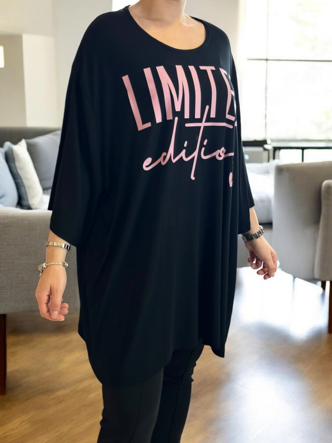 Μαύρο μπλουζοφόρεμα Limited Edition