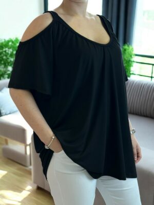 Sensual μπλούζα με elegant άνοιγμα ώμων