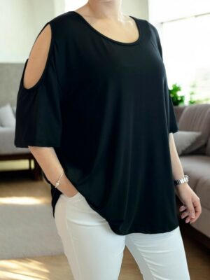 Μπλούζα με άνοιγμα στους ώμους