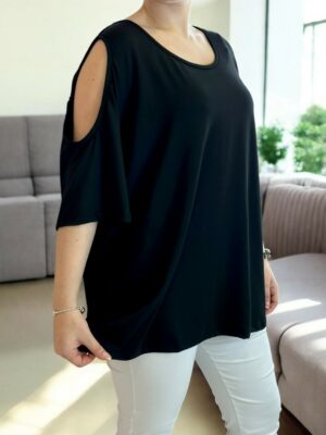 Μπλούζα με άνοιγμα στους ώμους