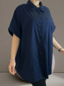 Must-have poplin πουκάμισο για καμπύλες