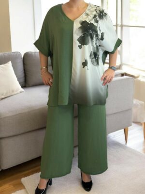 Σετ με μοντέρνο διχρωμικό σχέδιο