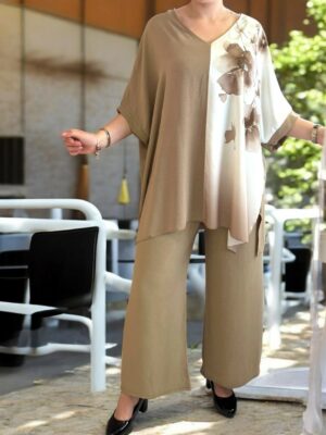 Σετ με μοντέρνο διχρωμικό σχέδιο