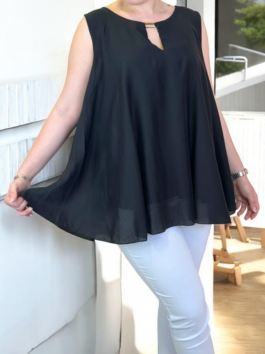 Αέρινη αμάνικη μπλούζα για άνεση & στυλ