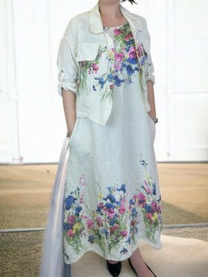 Luxury linen set για κομψές καλοκαιρινές εμφανίσεις