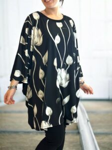 Η plus size μπλούζα με τα σχέδια που ξεχωρίζει