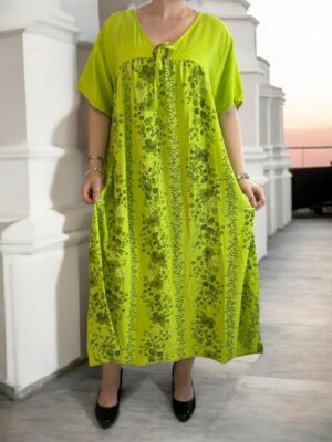 Maxi flower dress
