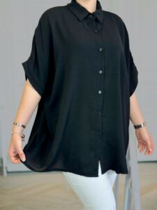 Αέρινο πουκάμισο με φίνα ζορζέτα υφή