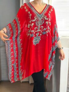 Μπλουζοφόρεμα με ανάλαφρη υφή μουσελίνας