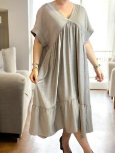 Luxury φόρεμα με ανάλαφρη και ρομαντική υφή