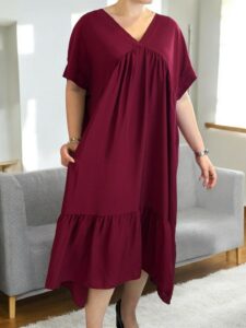 Luxury φόρεμα με ανάλαφρη και ρομαντική υφή