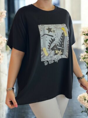 Urban μπλούζα με δυναμική στάμπα