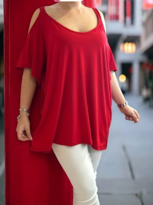Sensual μπλούζα με elegant άνοιγμα ώμων