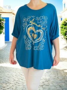 Μπλούζα με heart print