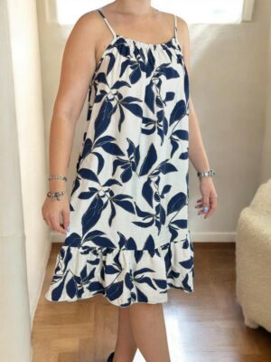 Chic summer dress με τιράντες