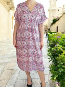 Chic V-Neck Summer Dress