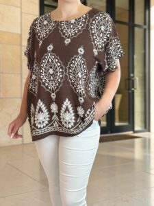Pattern Style Blouse