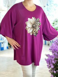 Μπλουζοφόρεμα με wild floral vibe