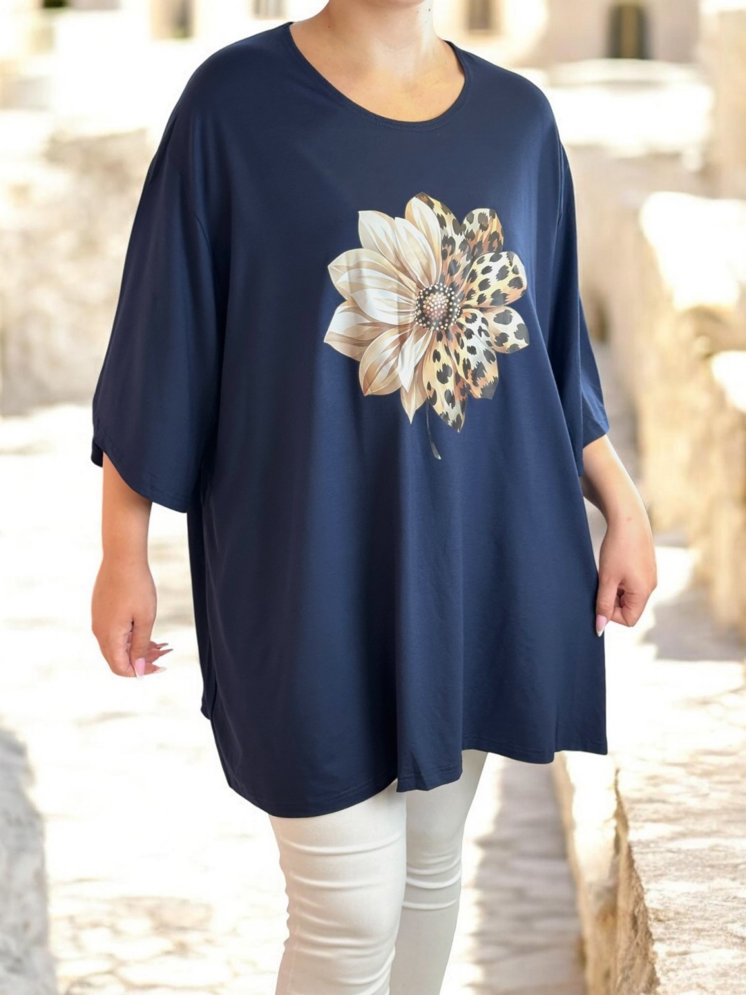 Μπλουζοφόρεμα με wild floral vibe
