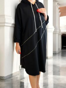 Urban Chic Φόρεμα με Κουκούλα