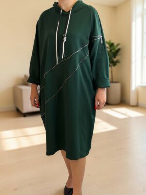 Urban Chic Φόρεμα με Κουκούλα