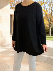 Μαλακή Μπλούζα σε Oversized Γραμμή